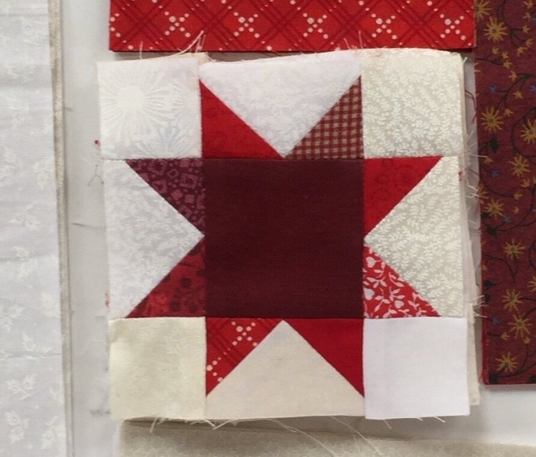 Star in the Cabin Quilt Block Tutorial | Epida Studio