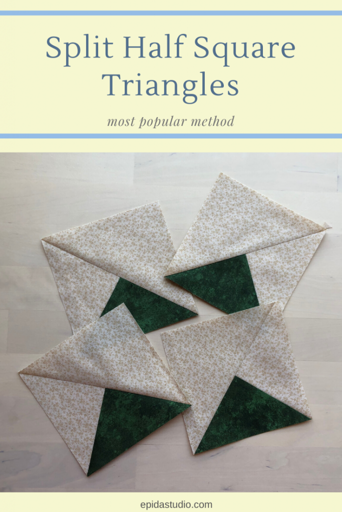 Split Half-Square Triangles: The Most Popular Method | Epida Studio