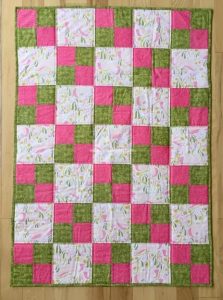 Pink Unicorn Baby Quilt | Epida Studio