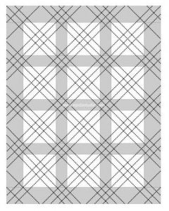 Simple Quilting with Straight Diagonal Lines | Epida Studio