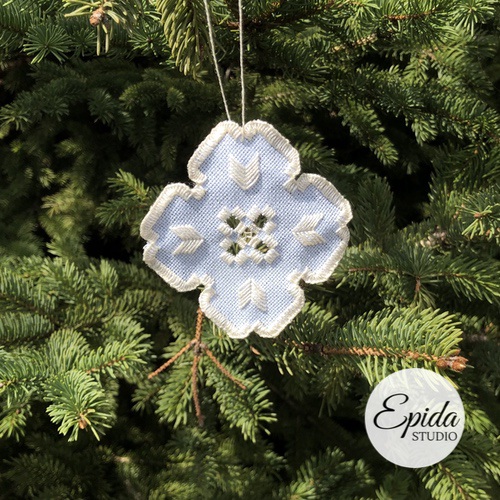 Hardanger Christmas Ornaments Epida Studio